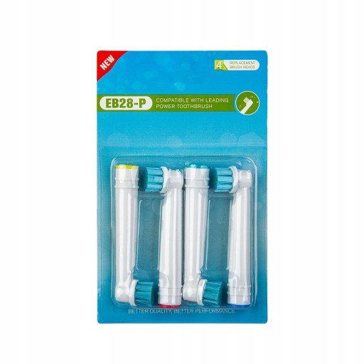 Hlavice zubnej kefky Oral-B Braun EB28-P 4 ks
