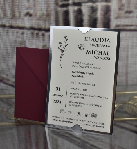 Svadobné oznámenia na svadbu s PERSONALIZÁCIOU