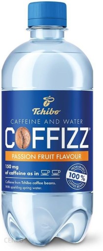 Tchibo Coffizz Passion Fruit Flavor voda s kofeínom 500 ml