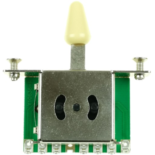 Kera 5P/SQ/ST 5-polohový prepínač, krém