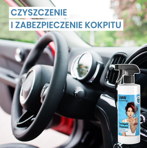 Čistiaci prostriedok na kokpit auta, matný povrch, 250 ml