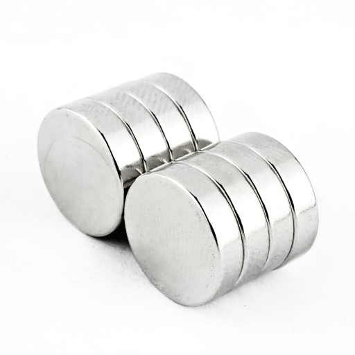 VALEC NEODYMOVÝ MAGNET 12x3 N38 SADA 8 ks