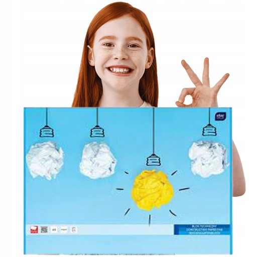 ŠKOLSKÝ TECHNICKÝ BLOK A4 VÝKRESOVÝ PAPIER