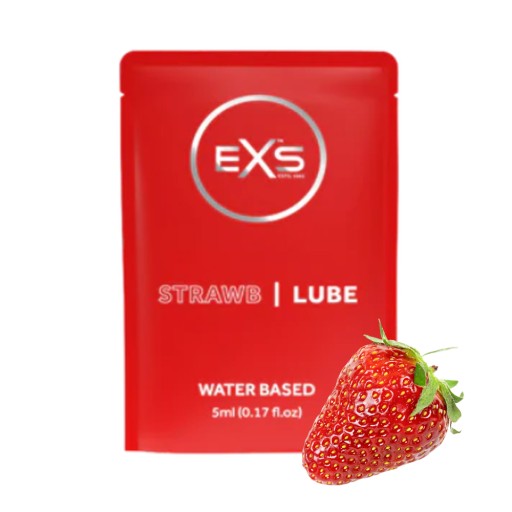 EXS LUBRICANT PRÍCHUŤ intímny gél ústny jedlý SET rôznych príchutí 20ml