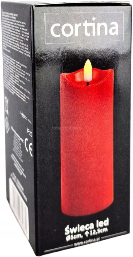 SVIEČKA VLOŽKA DO SVIEČKY LED EFEKT PLAMEŇA 9,5CM