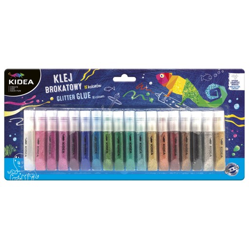 GLITTER GLITTER 18 FARIEB 6ML KIDEA DERFORM GLITTER
