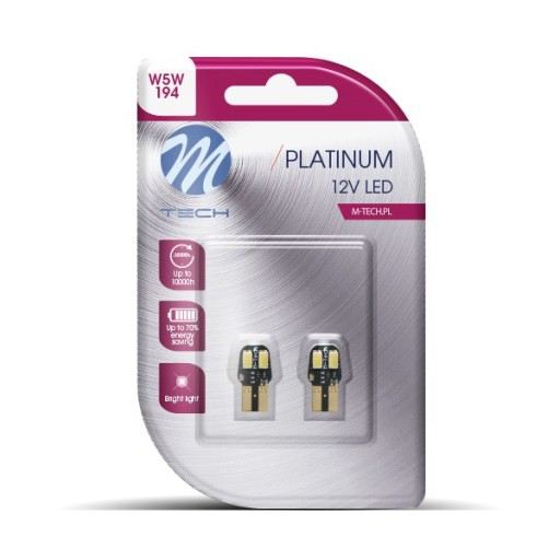W5W T10 LED ŽIAROVKA OSRAM M-TECH CANBUS BIELA