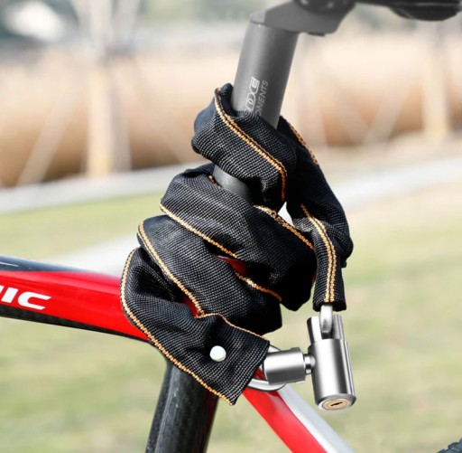 REŤAZOVÝ ZÁMEK BICYKLA PRE PEVNÉ ZABEZPEČENIE ZÁMKU MOTORA BICYKLA