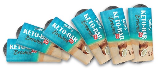 Sailor's Keto Bar je ketogénna energetická tyčinka