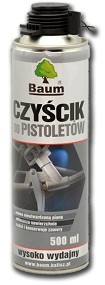 Pištoľ na čistenie polyuretánovej peny BAUM 500 ml