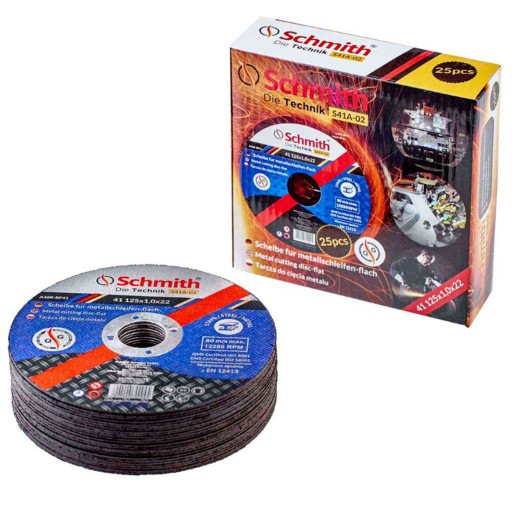 Schmith rezací kotúč na kov 125x1 SUPER KVALITA