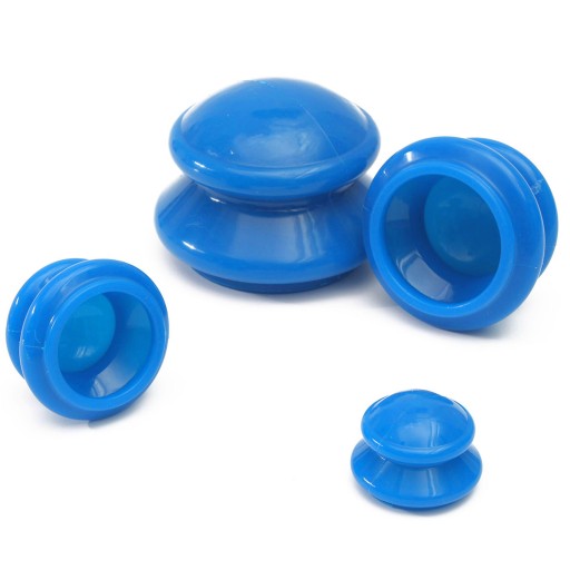 ČÍNSKE GUMOVÉ CUPPINGY NA MASÁŽNE CUPPINGY CELULITÍDY 4KS