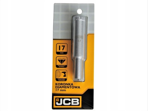 JCB Diamantová dierová píla Rezačka na dlaždice 17 mm
