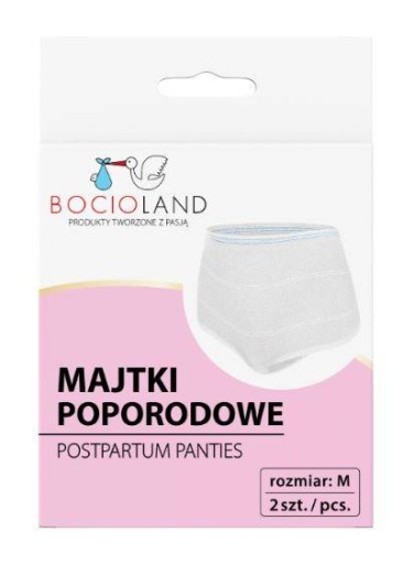 Bocioland popôrodné nohavičky zo sieťoviny 2 ks M BL026