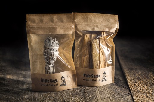 PALO SANTO KADIDLO + SÚPRAVA BUNDLE BIELEJ ŠALVI
