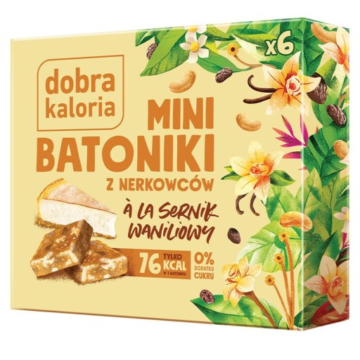 Mini tyčinky *Vanilkový cheesecake* 102g Good Calorie