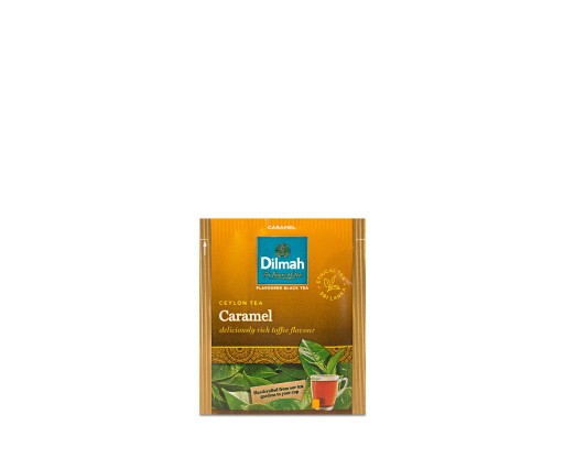 CARAMEL Dilmah 25 gastronomických obálok