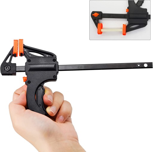 CLAMP CARPEN'S CLAMP CLIP JEDNORUČNÁ PEVNÁ RÝCHLOUPÍNACIA RÚČKA