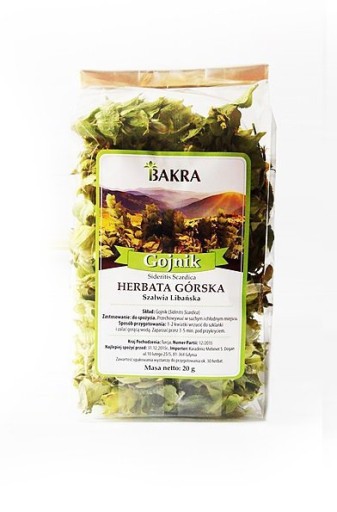 Gojnik čaj, horský čaj, 20g, celé súkvetia
