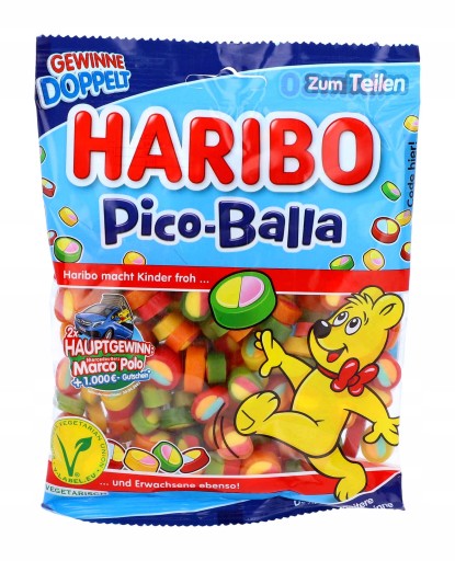 Jelly fazuľa Haribo Pico-Balla 160 g