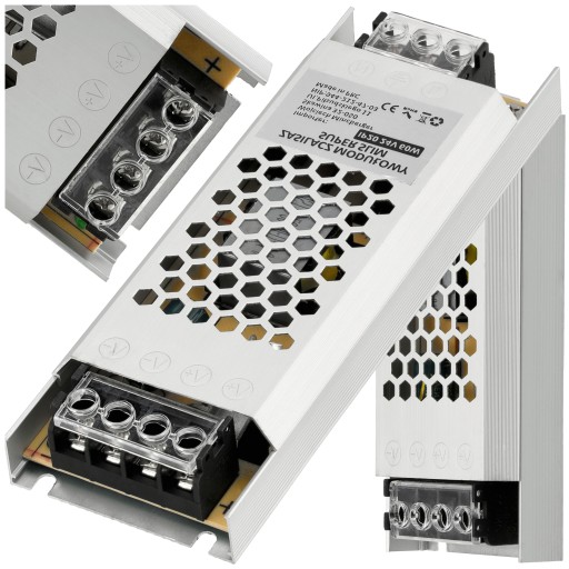 LED zdroj 12V 60W Super Slim 5A IP20 PRE Transformaton Modular TAPES
