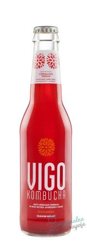 KOMBUCHA SCHISANDRA Vigo BEZLEPKOVÝ zdravý nápoj Imunita 0,33l
