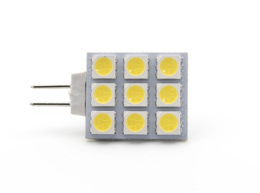 G4 9 LED SMD ŽIAROVKA 2W 12V AC/DC NEUTRÁLNY CCD
