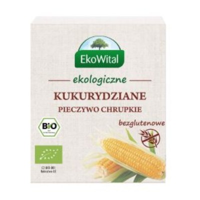 EKO WITAL Kukuričný chrumkavý chlieb. 100 g bio