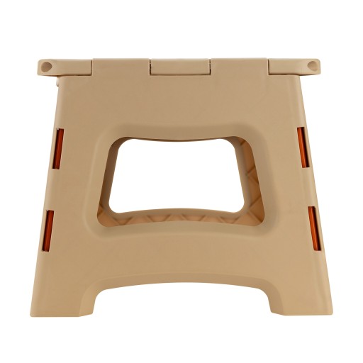 Stolička Taburetka rozkladacia Taburetka Beige Tourist 22cm Nosnosť 100kg