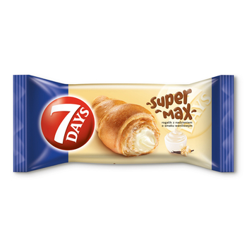 4x 110g 7DAYS Max croissant, príchuť vanilka