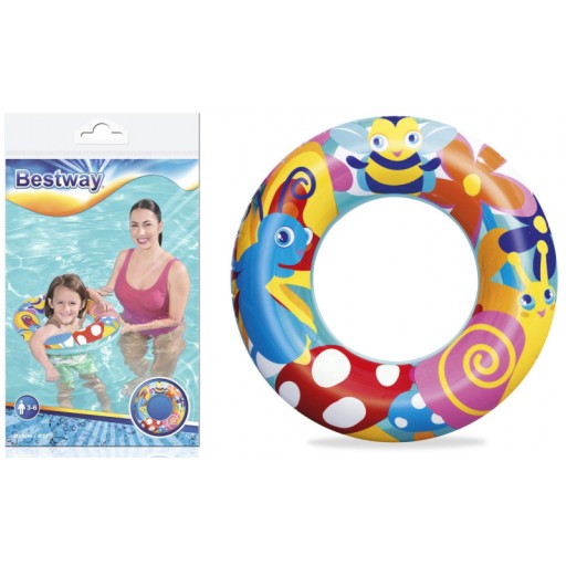 VODNÉ KOLESO NAFUKOVACIE VODNÉ PLÁVANIE BESTWAY DETSKÉ PONTOO 56CM