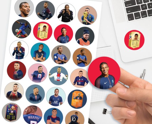 MEGA SADA NÁLEPOK + KVALITA TETOVANIA MBAPPE