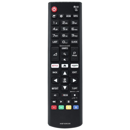 UNIVERZÁLNE DIAĽKOVÉ OVLÁDANIE PRE LG SMART LED 4K NETFLIX TV