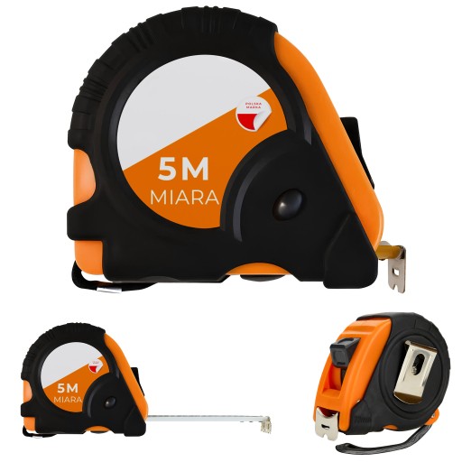 ROLLING MEASURING 5M kovový meter, krajčírsky meter so zámkom na krajčírsky meter