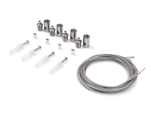 SÚPRAVA NA ZÁVESNÚ MONTÁŽ LED KAZETOVÝCH PANELOV