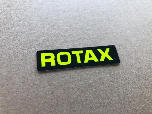 Samolepka s logom BRP Can-Am Rotax Fluo 6cm