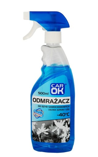 Účinný rozmrazovač okien auta 500ml