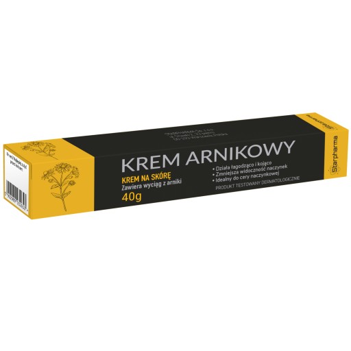 Starpharma upokojujúci arnikový krém na cievnu pokožku