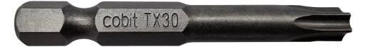 TX30 SKRUTKOVACIE HROTY BIT 50mm STAR TORX TORSION COBIT 1ks