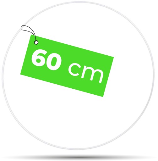 BIELA kovová obruč 60 cm