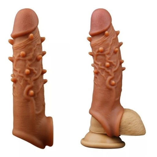 SILIKÓNOVÝ KRYT NA PENIS, NASADZUJTE SEMENNÍKY
