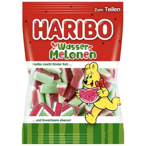 Haribo Wassermelonen 160g Gummies s príchuťou melónu DE