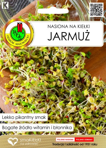 KELOVÉ SEMIENKY NA KLÍČKY, ZDROJ VITAMÍNOV, VLÁKNINA, PIKNUTÁ CHUŤ 5g