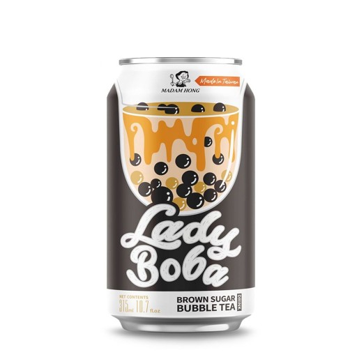 Lady Boba Milk Tea Bubble Tea Hnedý cukor 3