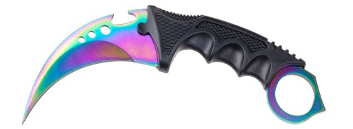 INDONESIA KARAMBIT Nôž RAINBOW CAW CSGO 19 cm