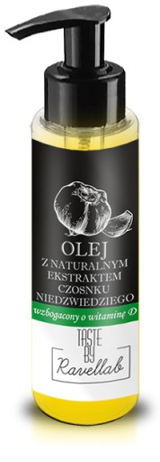Repkový olej s cesnakom s vitamínom D 100 ml