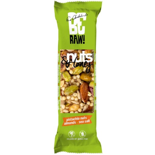 BERAW PURELLA NUTS&MEDOVÁ TYČINKA PISTÁCIOVÁ tyčinka