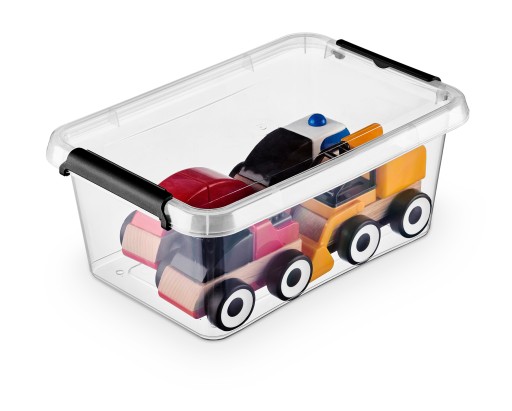 Plastová nádoba 4,5L box s vekom SimpleStore 29x20x12cm