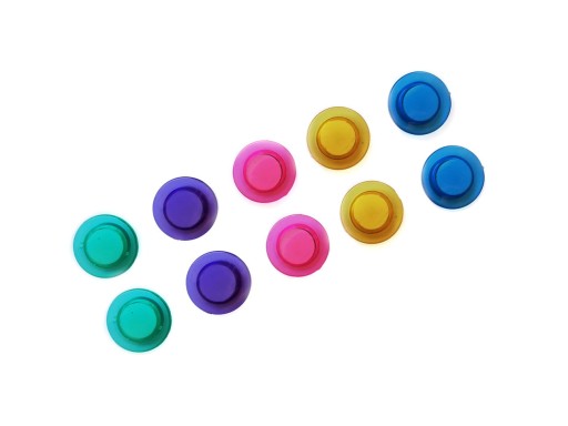 Magnety na biele tabule 30 mm MIX