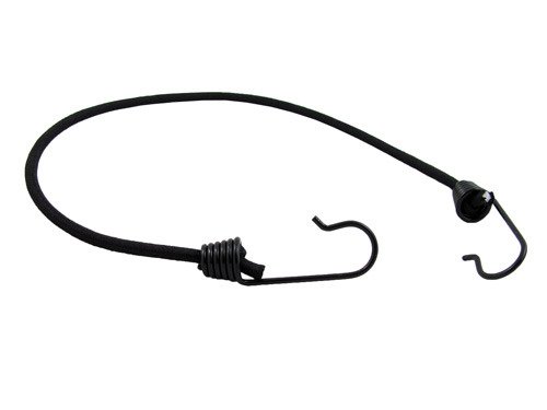 Pružná gumová šnúra na upevnenie batožiny 4 mm 25 cm